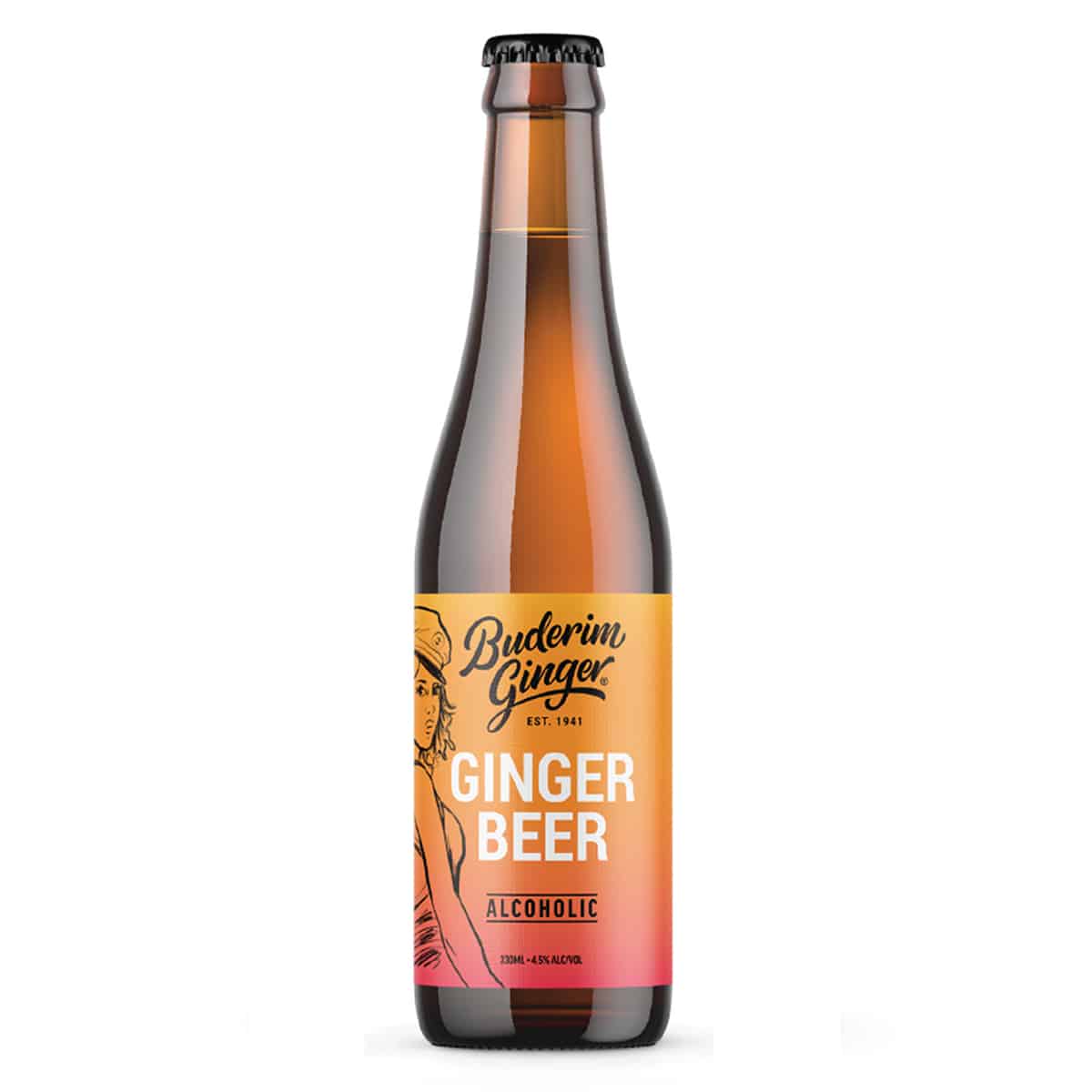 ALCOHOLIC GINGER BEER 330ML