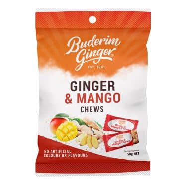 Product Ginger Mango Chews 50g