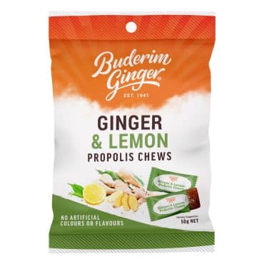 Product Ginger Lemon Chews 50g