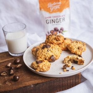 Recipe Dark Chocolate Ginger Cookies