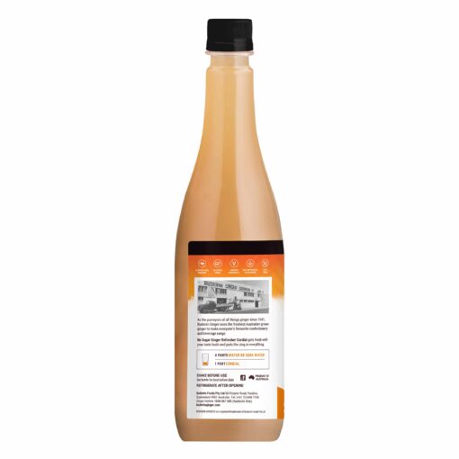 Product Ginger Refresher Cordial 750ml 04