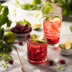Recipe Ginger And Raspberry Mock Tail