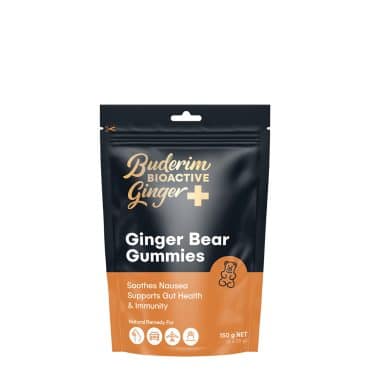 Product Buderim Bioactive Ginger Ginger Bear Gummies