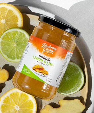 Ginger Lemon & Lime Marmalade 365g 01