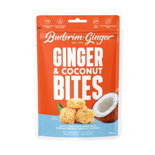 Product Ginger Coconut Bites 150g