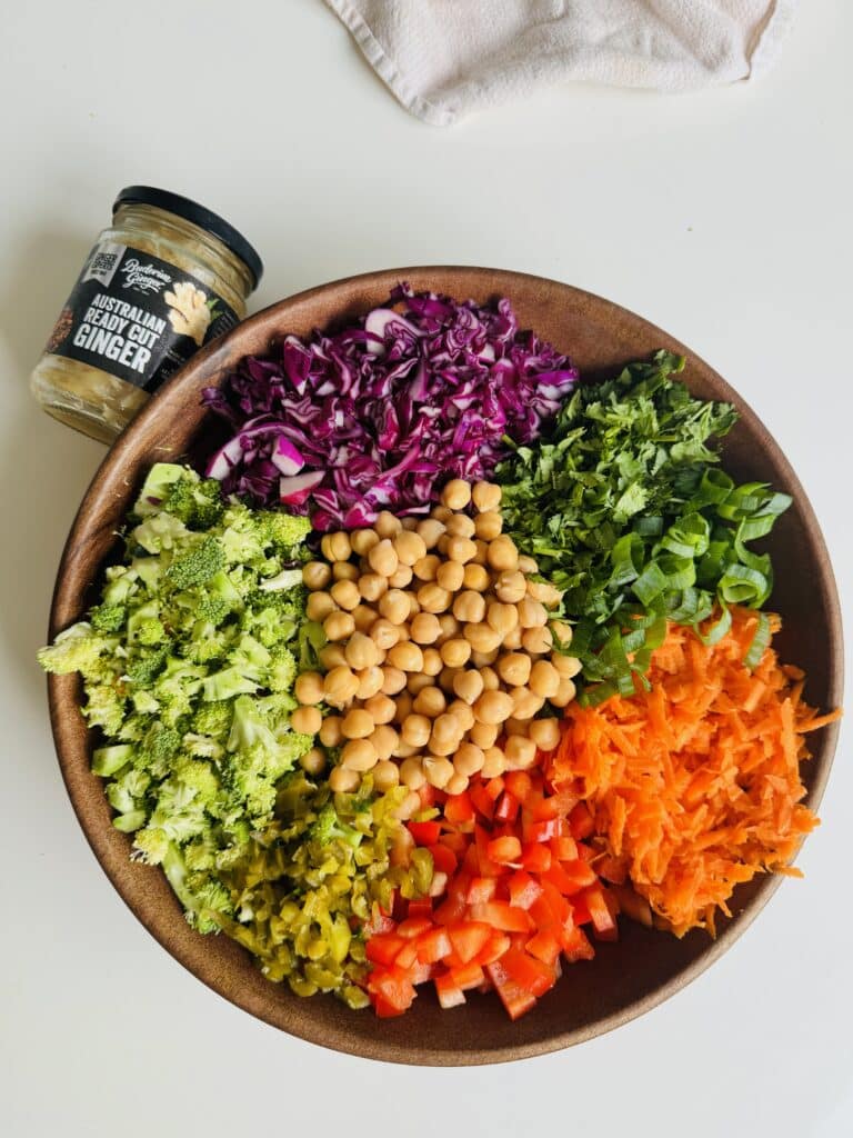 Recipe Crunchy Rainbow Salad